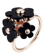 Everneed flower ring Black Honey Daisy Ring (U)