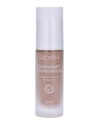 Gosh Hydramatt Foundation Combination Skin Peau Mixte 012R Medium Dark...