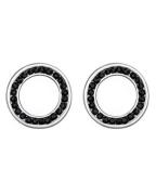 Everneed Crystal - Silver with black zirconia