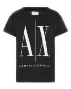 Armani Exchange Icon Period Kvinna T-Shirt Svart M