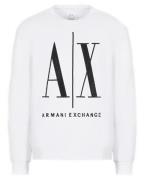 Armani Exchange Man Sweatshirt Vit L