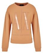 Armani Exchange Woman Sweatshirt Whisky Str. XL