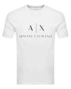 Giorgio Armani Exchange T-shirt Hvid Str. M