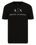 Giorgio Armani Exchange T-shirt Sort Str. L