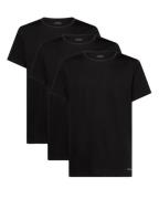Calvin Klein Classic Fit Crew Neck T-shirt 3-Pack Sort Str. M