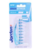 Jordan Brush Between Interdental Brush Medium Blue   10 stk.