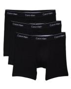Calvin Klein Extra-Soft Cotton Stretch Boxer Brief 3-Pak Sort Str. XL ...