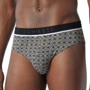 Schiesser Kalsonger 3P 95-5 Organic Cotton Briefs 3-pack Svart mönstra...