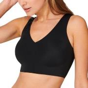 Schiesser BH Invisible Soft Bralette Svart 38 Dam