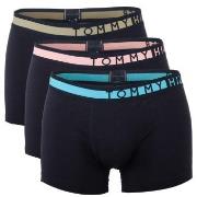 Tommy Hilfiger Kalsonger 3P Logo Trunk Svart/Grön ekologisk bomull X-L...