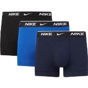 Nike Kalsonger 6P Everyday Essentials Cotton Stretch Trunk Svart/Blå b...