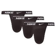 Nike Kalsonger 3P Everyday Cotton Stretch Jockstrap Svart bomull Small...
