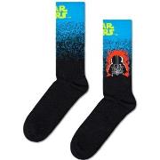 Happy Sock Star Wars Dart Vader Sock Strumpor Svart Mönster bomull Str...