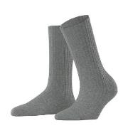 Falke Strumpor Women Cosy Wool Boot Socks Gråmelerad Strl 39/42 Dam