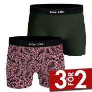 Björn Borg Kalsonger 2P Premium Cotton Stretch Boxer 2633 Flerfärgad b...