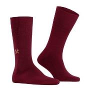 Falke Strumpor Airport Rudolph Socks Vinröd Strl 43/44 Herr