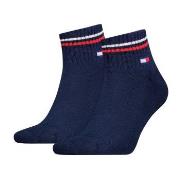 Tommy Men Uni TJ Iconic Quarter Socks Strumpor 2P Marin Strl 39/42 Her...