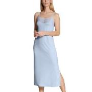 Calida Elegant Dreams Spaghetti Nightdress Ljusblå modal Small Dam