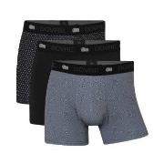 Dovre Kalsonger 3P Recycled Polyester Boxers Svart/Grå polyester Small...