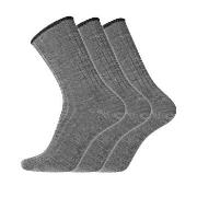 Dovre Strumpor 3P Wool No-Elastic Socks Grå Strl 45/48 Herr