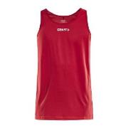 Craft Rush Singlet M Röd polyester Small Herr