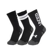 Under Armour Strumpor 3P Performance Tech Nov Crew Socks Svart polyest...