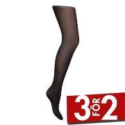 DIM Strumpbyxor Diams Ventre Plat Tights Svart Small Dam