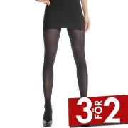 DIM Strumpbyxor Mod Pantyhose Opaque Velouté Svart polyamid M/L Dam