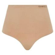Chantelle Trosor Smooth Comfort High Waisted Brief Ljusbrun Small Dam
