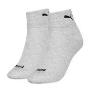 Puma Strumpor 2P Women Quarter Socks Grå Strl 39/42 Dam