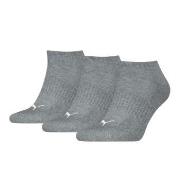 Puma Strumpor 3P Cushioned Ankle Sock Grå Strl 39/42