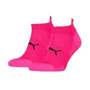 Puma Strumpor 2P Sport Cushioned Sneaker Socks Rosa Strl 39/42