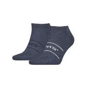 Levis Strumpor 2P Organic Cotton Ankle Sock Marin Strl 39/42