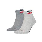 Levis Strumpor 2P Sport Mid Cut Sock Grå Strl 39/42