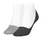 Calvin Klein Strumpor 2P Women Low Cut Footie Socks Grå Strl 39/42 Dam