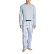 Tommy Hilfiger Original Long Sleeve Pyjama Set Ljusblå bomull Medium H...