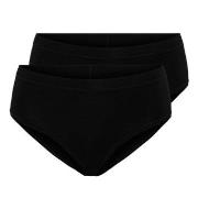 Pierre Robert Trosor Cotton Brief Wmn Svart bomull Small Dam