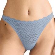 Sloggi Trosor ZERO Feel Bliss String Brief Blå/Grå Large Dam