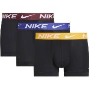 Nike Kalsonger 6P Everyday Essentials Micro Trunks Svart/Gul polyester...