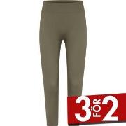Decoy Seamless Capri Leggins Grön M/L Dam
