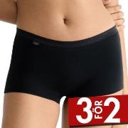 Sloggi Trosor Basic Short Svart bomull 38 Dam