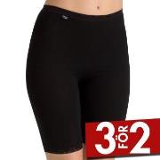 Sloggi Trosor Dam Basic Long Svart bomull 40 Dam