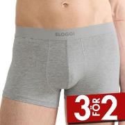 Sloggi Kalsonger 2P Men Ever Ease Hipster Ljusgrå bomull Small Herr