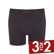 Sloggi Kalsonger 2P SLG Base Short Mörkgrå bomull Small Herr