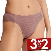 Sloggi Trosor ZERO Feel Bliss High Leg Brief Brun Small Dam