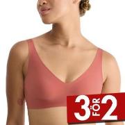 Sloggi BH Zero Feel 2 0 Soft Bra Rostorange S+ Dam