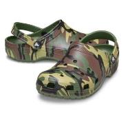 Crocs Classic Camo Clog Unisex Militärgrön US M11 (EU 45-46)