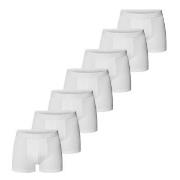 Bread and Boxers Organic Cotton Strecth Boxer Kalsonger 7P Vit ekologi...