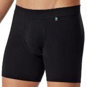 Schiesser Kalsonger Long Life Cotton Cyclist Boxer Svart bomull Small ...