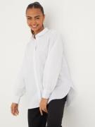 Vero Moda - Skjortor - Bright White - Vmella L/S Basic Shirt Noos - Bl...